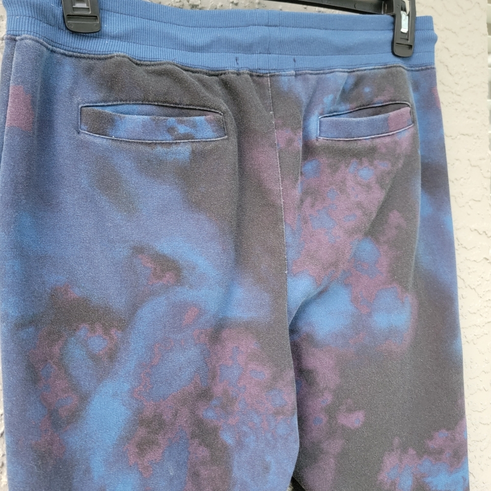 INC International Concepts Tie Dye Jogger Pants Mens Medium Galaxy Print - Picture 5 of 16